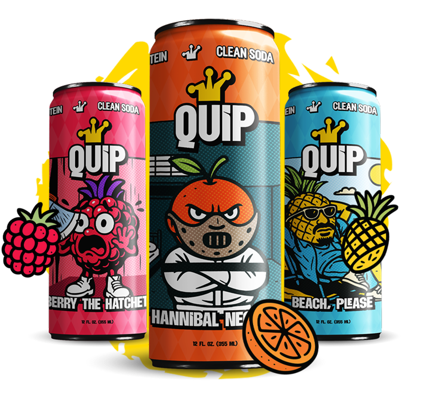 Clean Protein Soda l Quip – Drink Quip